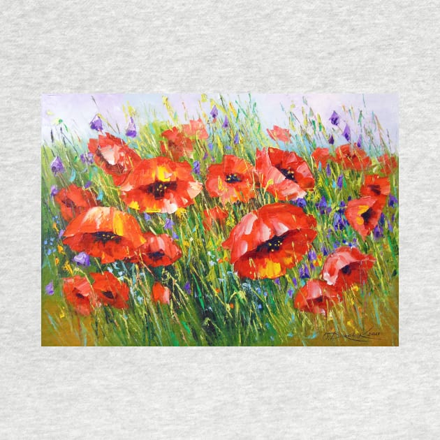 Poppies in bloom by OLHADARCHUKART